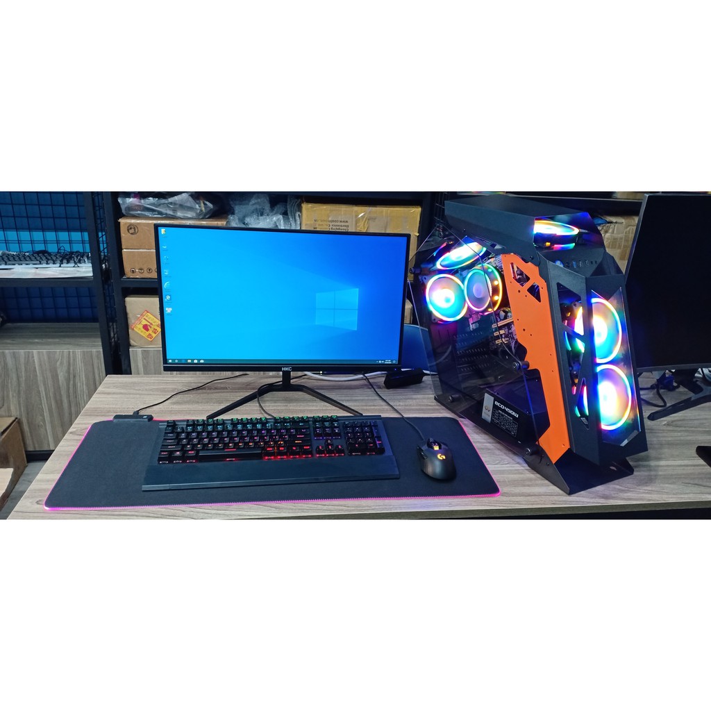 Bộ Máy tính chip ryzen 7 3700x main x570 plus ram 16G màn hình 24inch | BigBuy360 - bigbuy360.vn