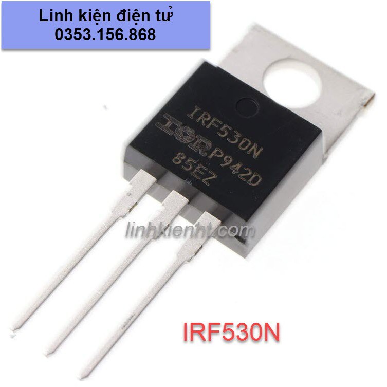 MOSFET N-CHANNEL IRF530NPBF IRF530N IRF530 17A 100V TO-220 mới chính hãng IR 100%