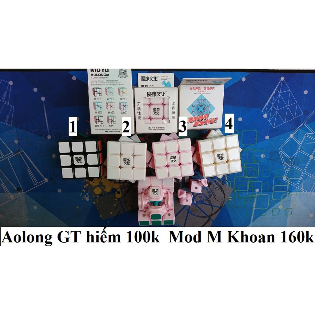 Rubik 3x3x3. Moyu Aolong GT FlagShip Siêu Giảm Giá