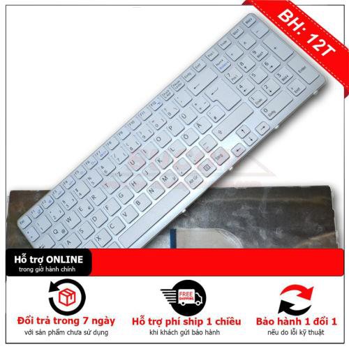 Bàn Phím Dành Cho Laptop Sony Vaio SVE15 Series Có Khung - Hàng Nhập Khẩu