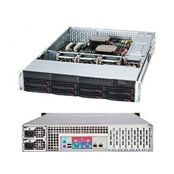 Máy Chủ Supermicro 825TQC-R740LPB / X11DPL-I - intel 4210R - 16GB DDR4 2933