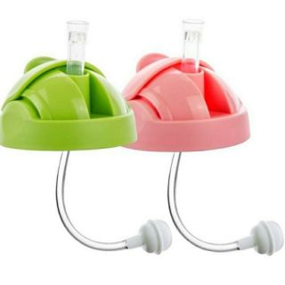 Nắp tập uống kèm ống hút silicone mềm cho bình sữa Mỹ 150ml & 250ml