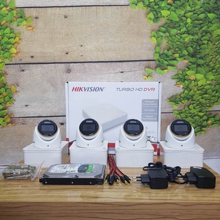 Camera HDTVI ColorVu Hikvision DS-2CE70DF3T-PF - 2MP