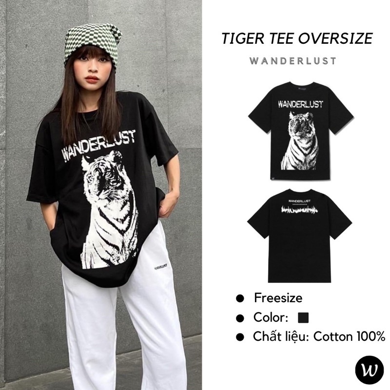 Áo thun oversize Tiger Tee