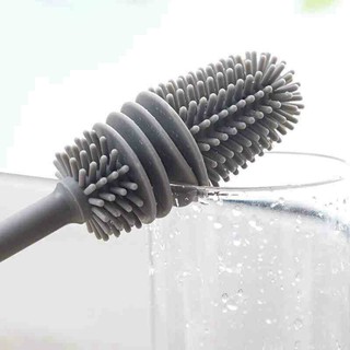Chổi cọ rửa cốc chén silicon - Cọ rửa bình sữa silicon
