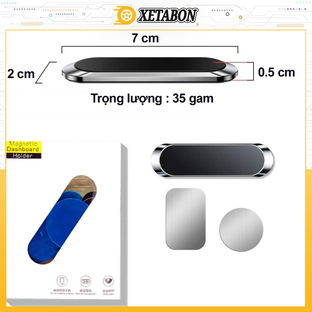 Giá Đỡ Điện Thoại Trên Ô Tô - Kẹp Điện Thoại Ô Tô, Xe Máy Hít Nam Châm Cực Chắc | BigBuy360 - bigbuy360.vn