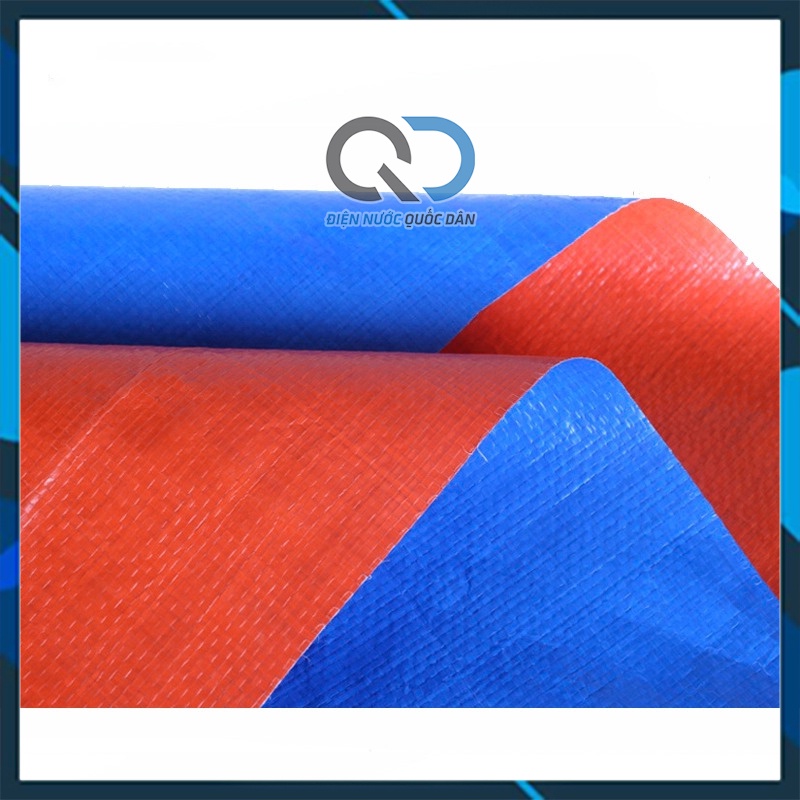 Bạt Xanh Cam siêu bền, che mưa, che nắng, lót sàn đổ bê tông