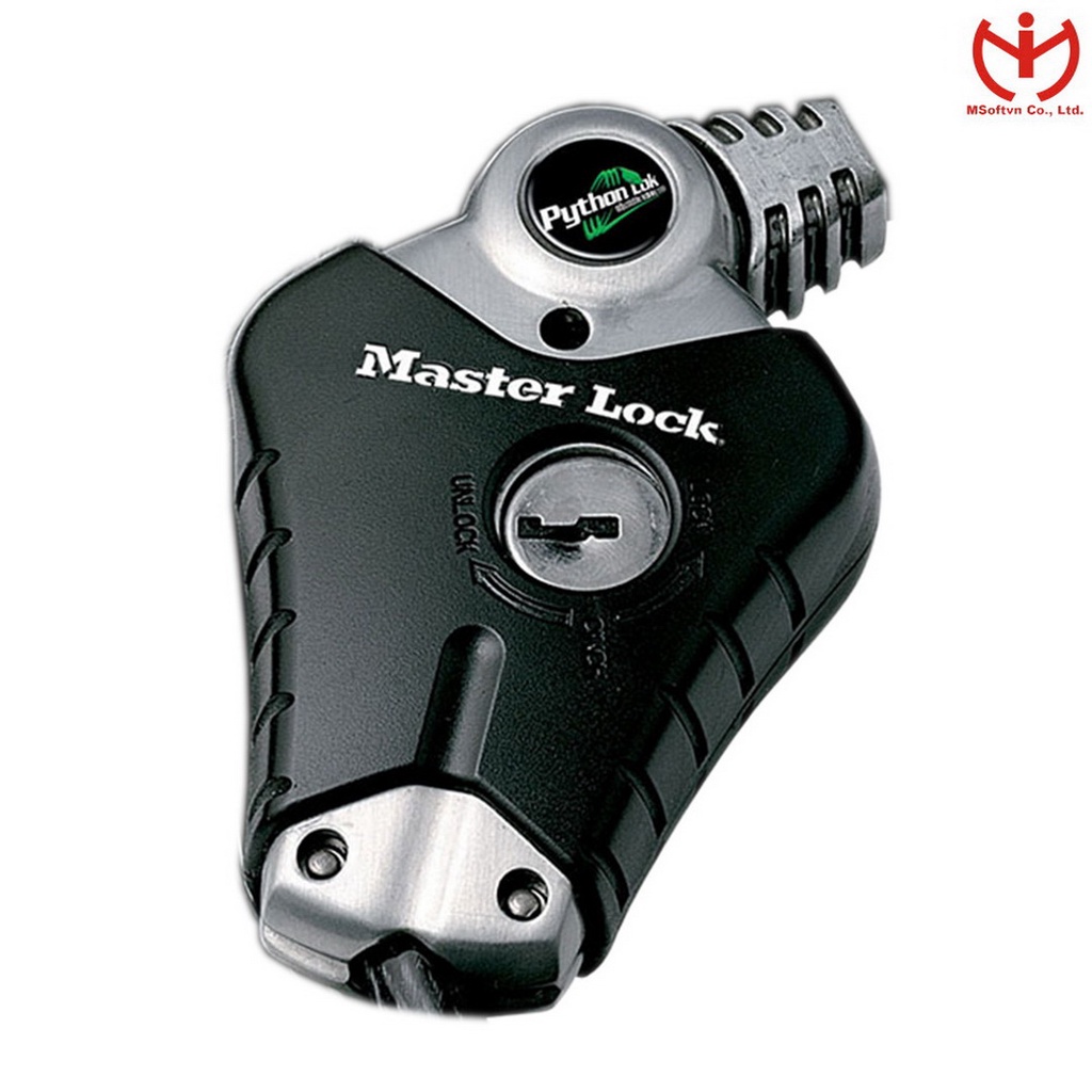 [Hỏa tốc HCM] Đầu khóa Master Lock 8403 DPF dùng kết hợp với dây cáp 10mm nhiều kích thước - MSOFT