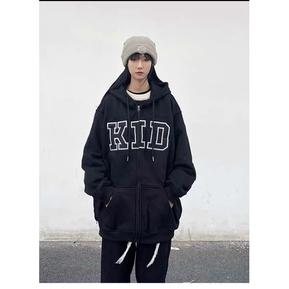 [ RẺ VÔ ĐỊCH ] ÁO KHOÁC NỈ NGOẠI KID - Áo khoác nỉ bông trần siêu ấm ( Nặng 600g )