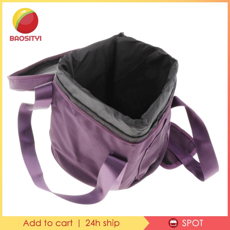12inch Portable Crystal Singing Bowl Carry Case Travelling Bag Purple