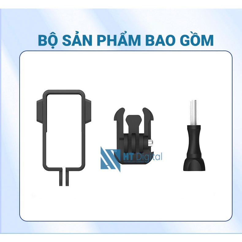 Case vỏ bảo vệ TELESIN dành cho DJI Action 2, gắn được thêm nhiều phụ kiện ( Hàng chính hãng )
