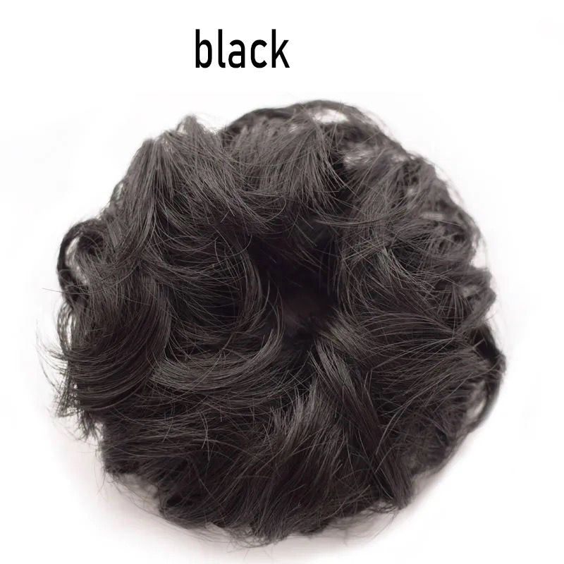 Dây Buộc Tóc Đính Hoa Vải Lông Tự Nhiên Dễ Thương Cho Bạn Gái