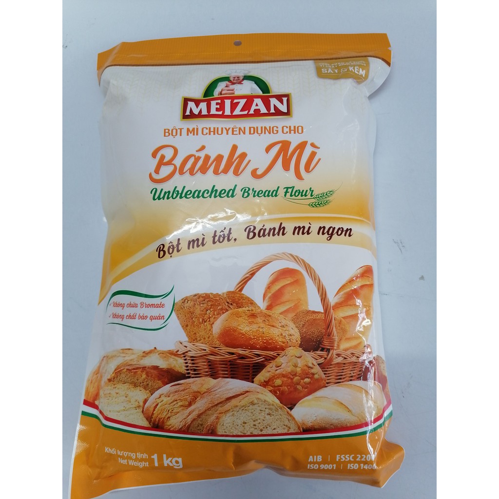 BỘT MÌ CHUYÊN DỤNG CHO BÁNH MÌ  MEIZAN Unbleached Bread Flour