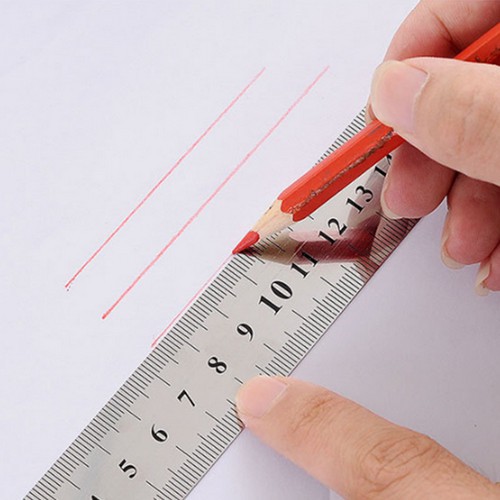 [ TÂM TÂM ]-Thước sắt loại dày, thước sắt 30cm-