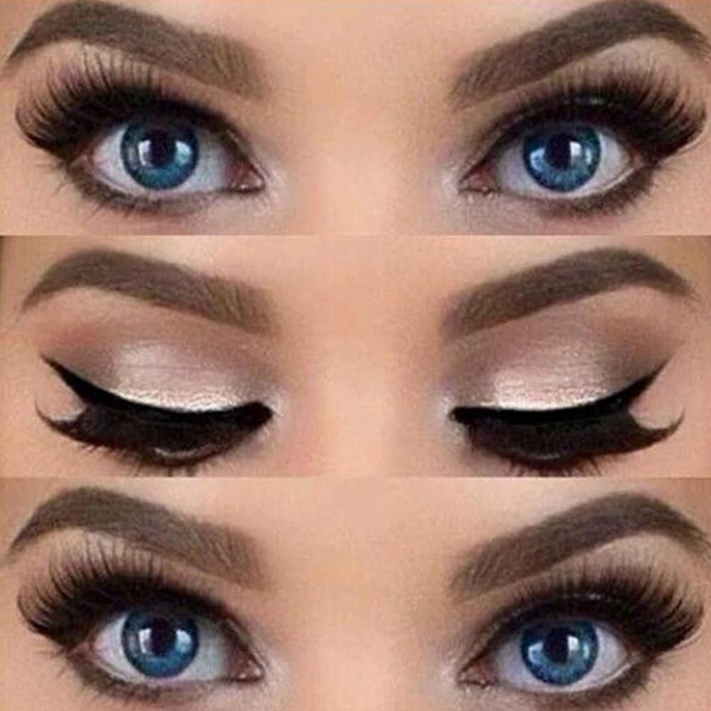 [Hàng mới về] Set 2 khuôn kẻ mắt mèo/trang điểm mắt khói chuyên nghiệp