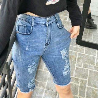 32-36 Quần jean ngố Bigsize ảnh chụp thật