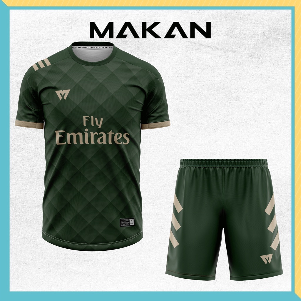 Quần áo bóng đá đẹp nam nữ trẻ em CLB  KBD809