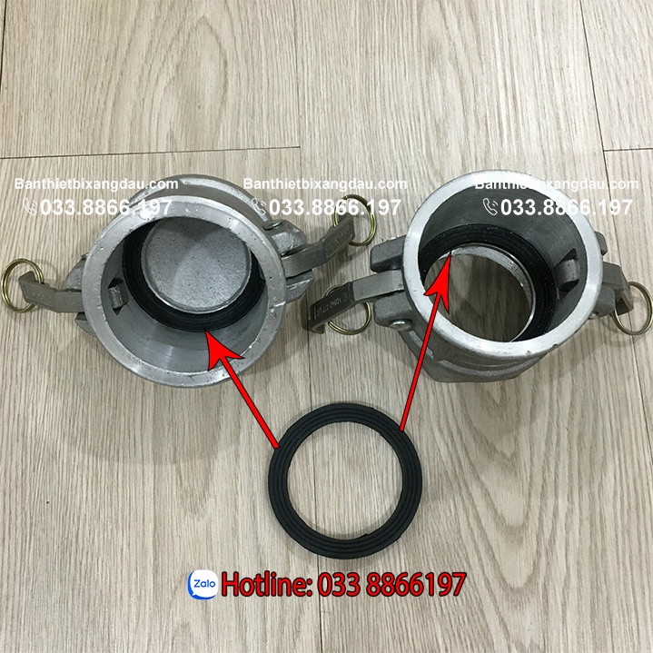 Gioăng cao su chịu xăng dầu cao cấp phi 60