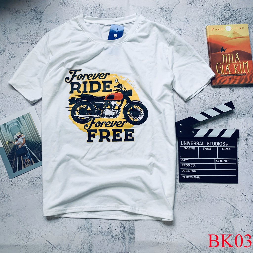 ÁO THUN BIKER COOL NGẦU [BK03]