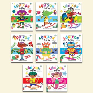 Sách tương tác - Muddle and Match - Lộn xộn mà trật tự - bộ 8 cuốn