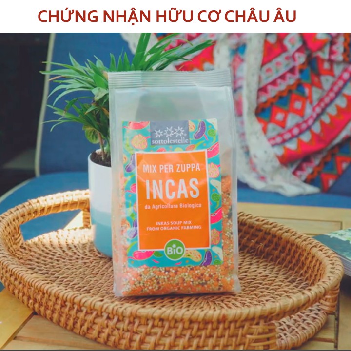 Hạt dinh dưỡng hỗn hợp 7 loại hạt hữu cơ Sottolestelle 400g