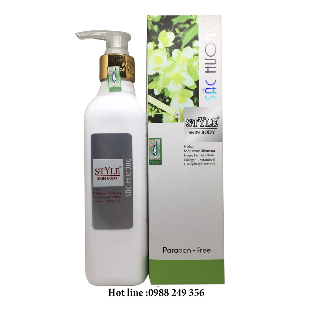 Kem Sắc Hương STYLE Dưỡng Trắng Giữ Ẩm Làm Mịn Da Toàn Thân 250ml Chính Hãng | WebRaoVat - webraovat.net.vn