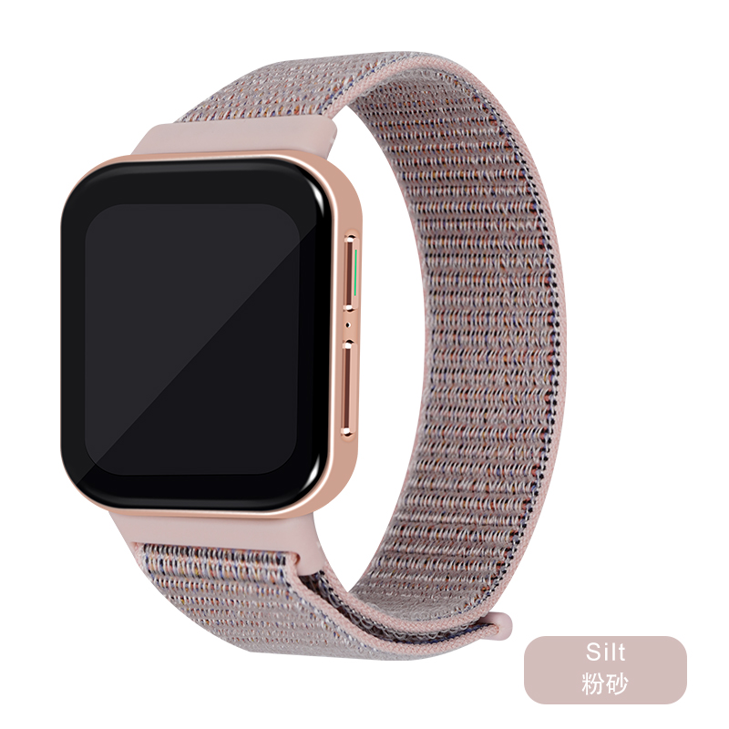 Dây đeo tay sợi nylon thay thế cho dây đồng hồ OPPO watch 41mm/46mm