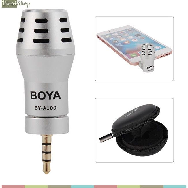 Boya BY-A100 - Mic Điện Thoại