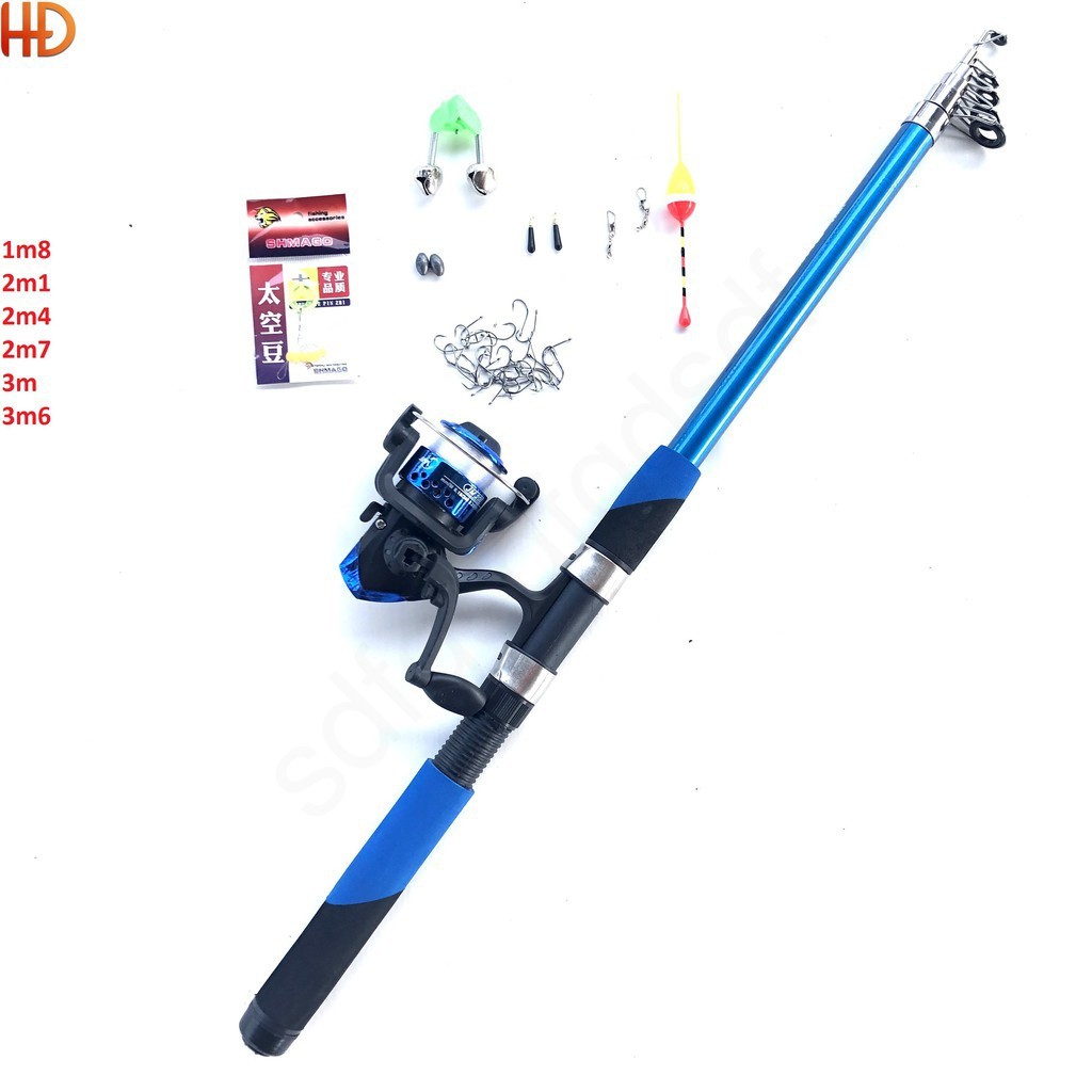 Bộ Cần Rút 1m8 - 3m6 Shimano (HĐ 91) fdsgds