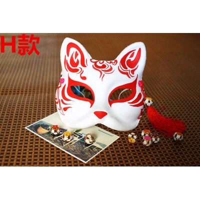 Mặt nạ cáo vẽ_15 (Mask fox-cosplay)