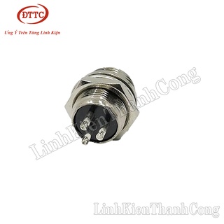 Bộ 3 Chiếc Giắc GX12-3P 3 Chân (Đực)