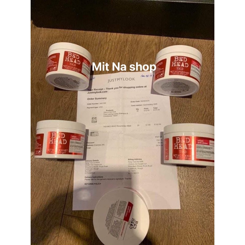 Ủ tóc Ti gi Bed Head Đỏ