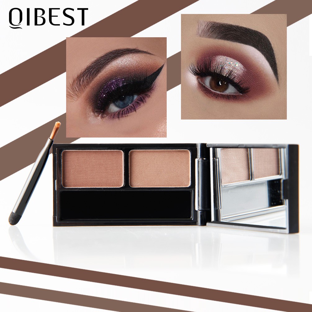 QIBEST Eyebrow Cream & Powder Long Lasting  Waterproof Nature 5 Colors 27g | BigBuy360 - bigbuy360.vn