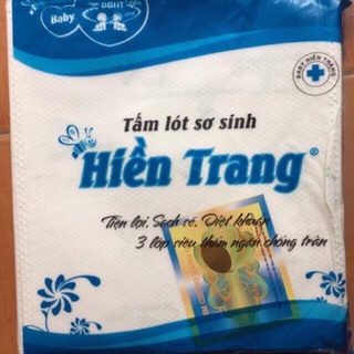 Tấm lót sơ sinh Hiền Trang 30 miếng/ 1 túi