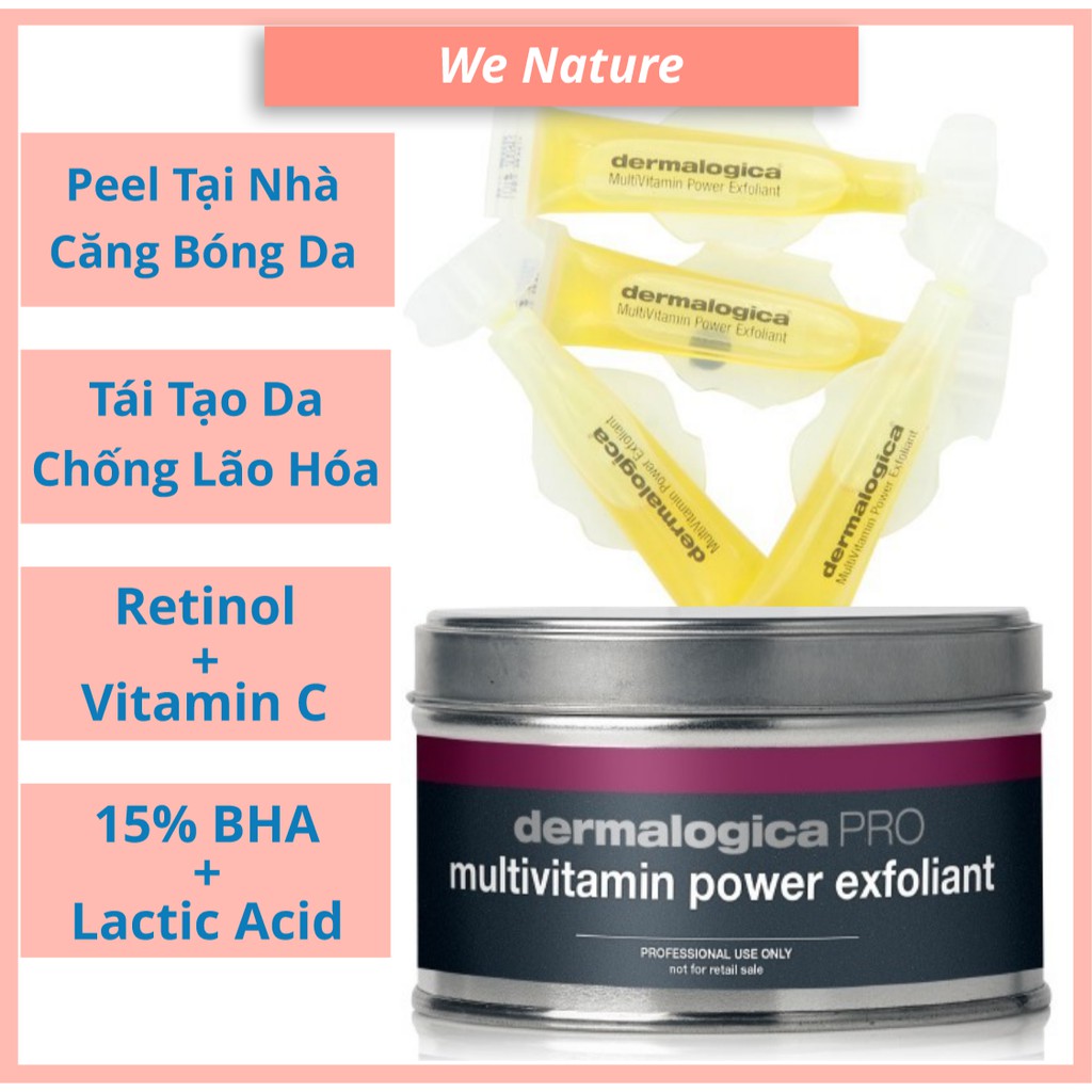 Dermalogica Peel Da Tại Nhà - Multivitamin Power Exfoliant - Rapid Reveal Peel