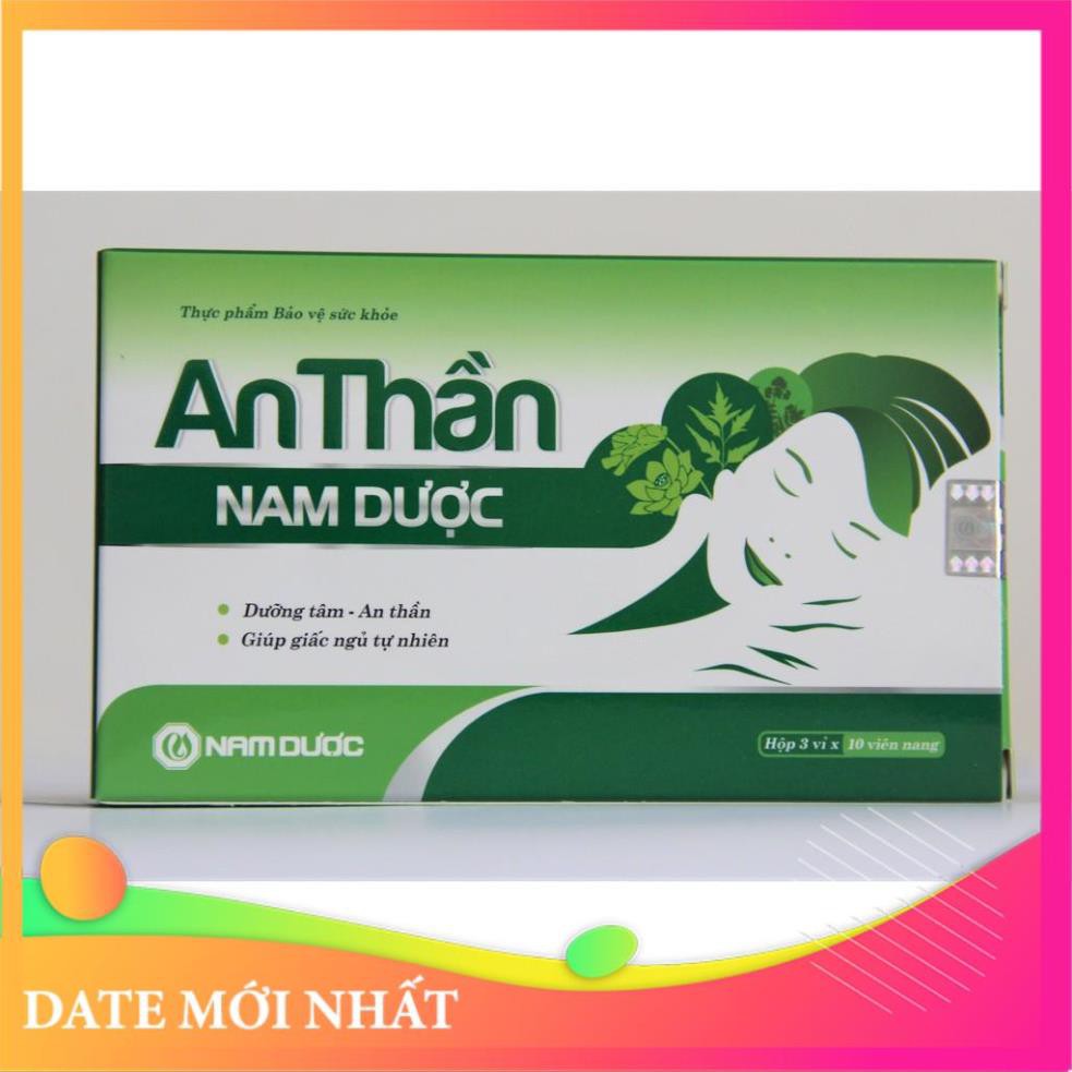 An thần Nam Dược⭐Giảm tình trạng mất ngủ, rối loạn giấc ngủ, ngủ không sâu giấc, SUY NHƯỢC THẦN KINH - CHÍNH HÃNG