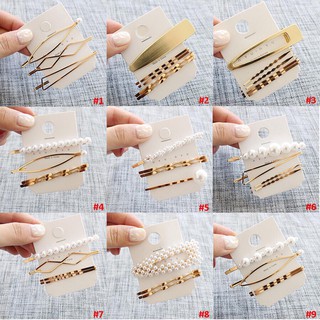 Set 3 kẹp tóc 9 mẫu