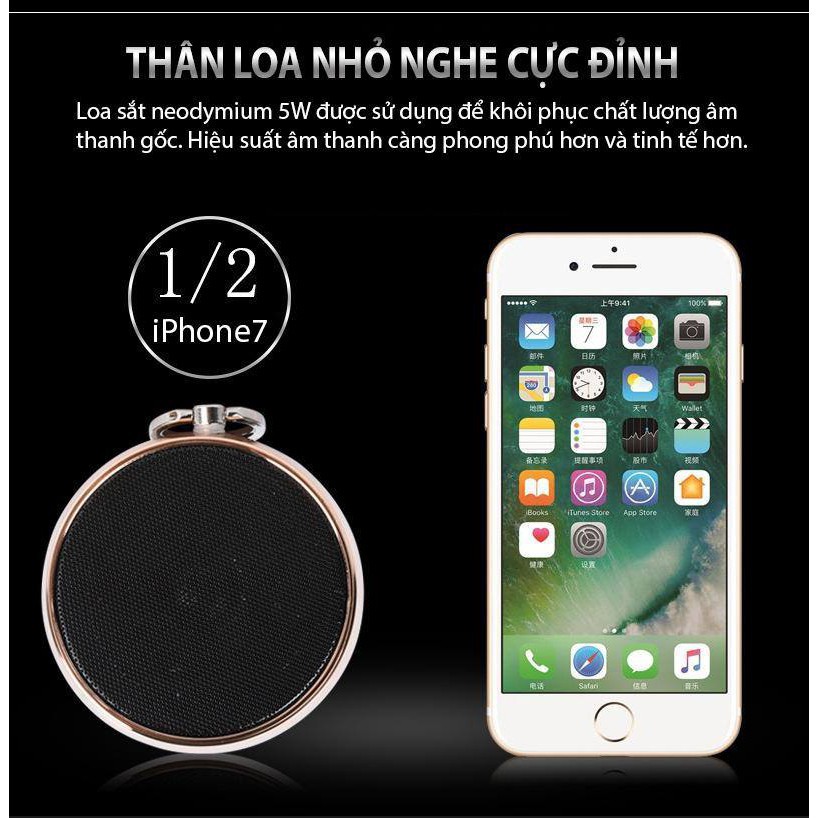 [SIÊU HOT] Loa Bluetooth Simplicity Kim Loại , Loa Mini Công Suất Lớn, Có Dây Cắm 3.5 Thế Hệ Mới (hàng luôn sẵn)