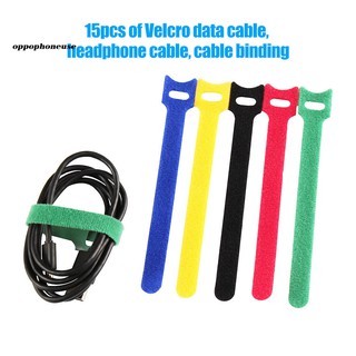 Set 15 Dây Quấn Cố Định Dây Cáp / Tai Nghe Gọn Gàng Tiện Lợi
