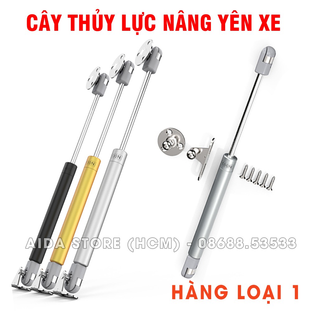 [Mã LIFEAUMAY giảm 10% tối đa 30k đơn 150k] Cây thủy lực hỗ trợ nâng yên xe máy, chế tác mở đóng cánh cửa