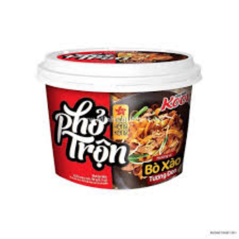 Phở trộn Cung Đình Kool  bò xốt tương đen tô 80gr