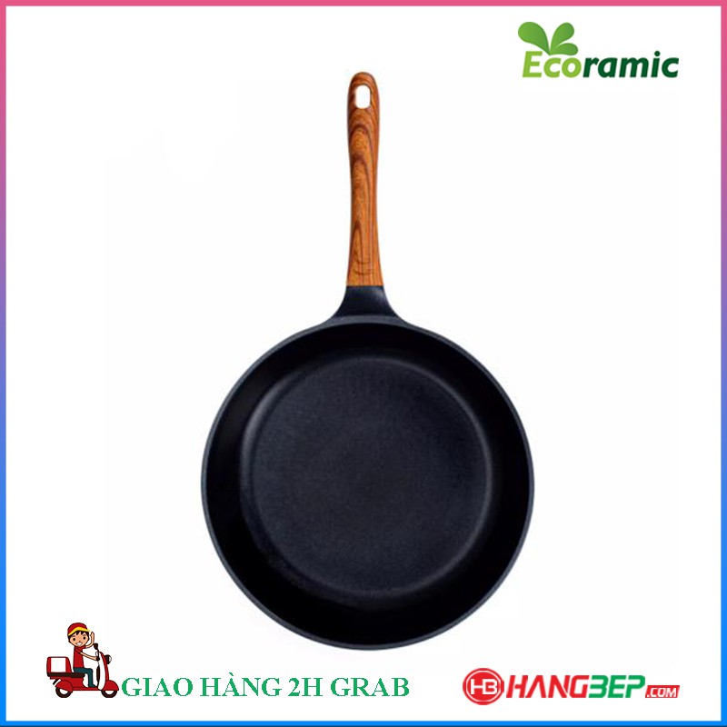 Chảo chiên sử dụng bếp từ Ecoramic Hàn Quốc 20cm/24cm/28cm