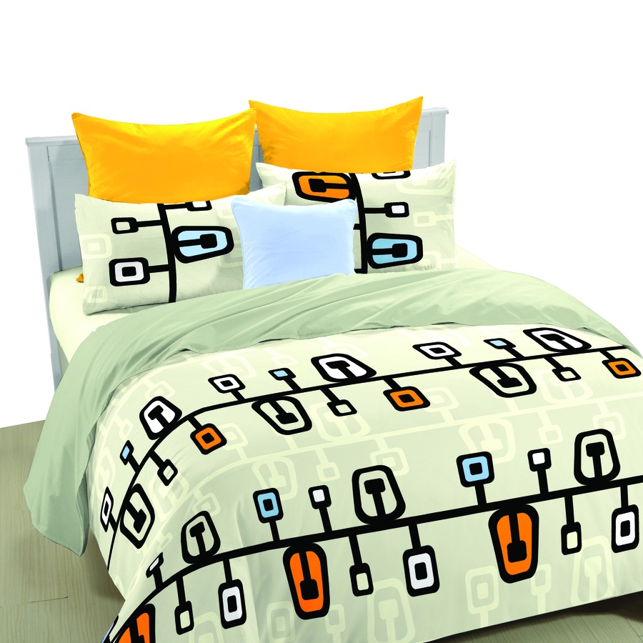Bộ ga áo gối Cotton Rich NV Young Line 1m6x2m 1m8x2m +25cm