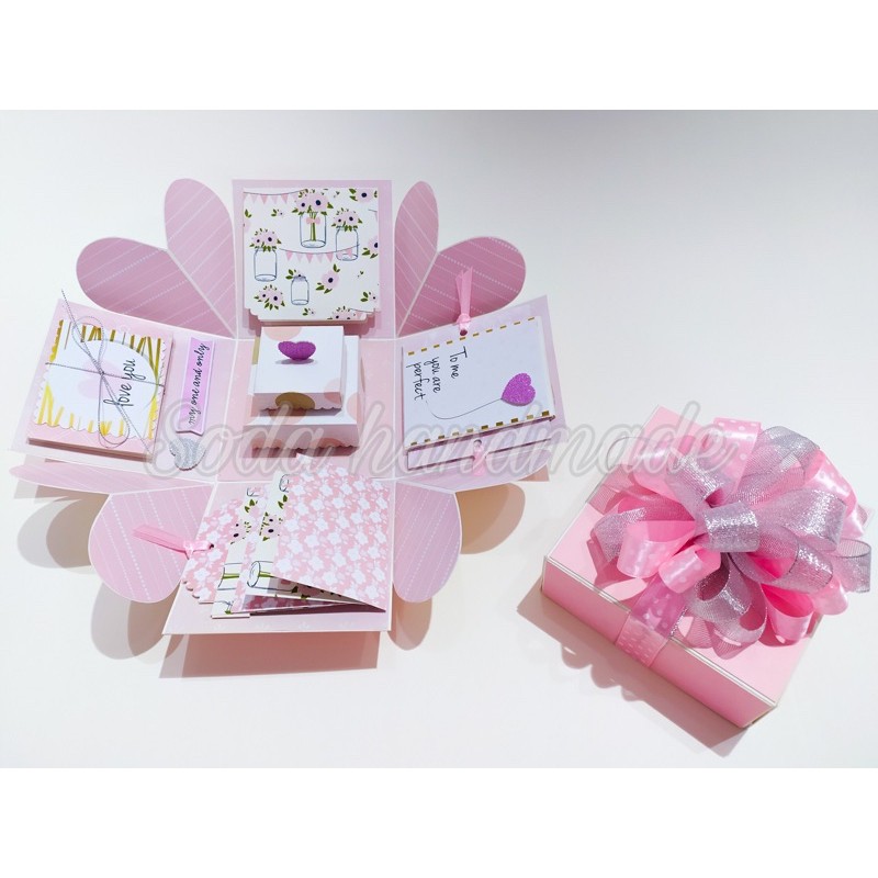 Hộp ảnh sinh nhật Love Box 12 cm