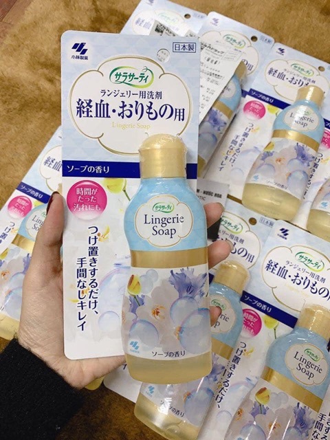 Dung dịch giặt đồ lót Lingerie Soap Kobayashi Nhật Bản