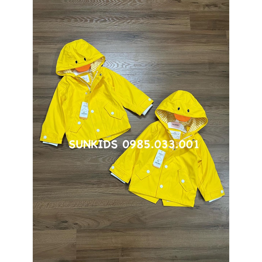 Áo rain coat Vịt vàng