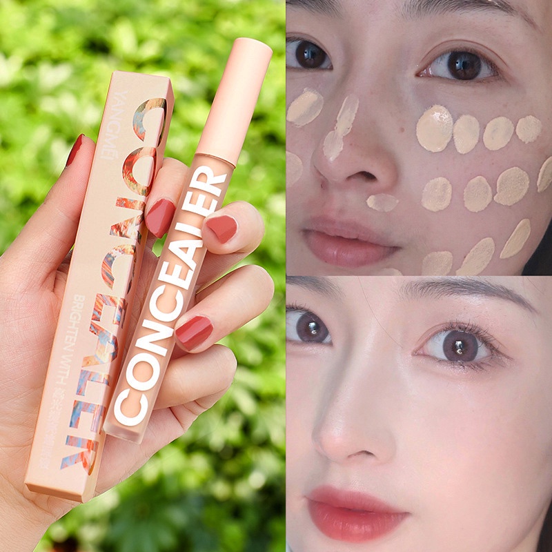 Kem Che Khuyết Điểm Dạng Lỏng Che Phủ Toàn Diện Không Dầu Dưỡng Ẩm Lâu Trôi