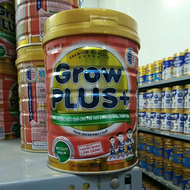Sữa Growplus Nuti đỏ 900g