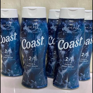 Sữa tắm gội coast 2in1 532ml