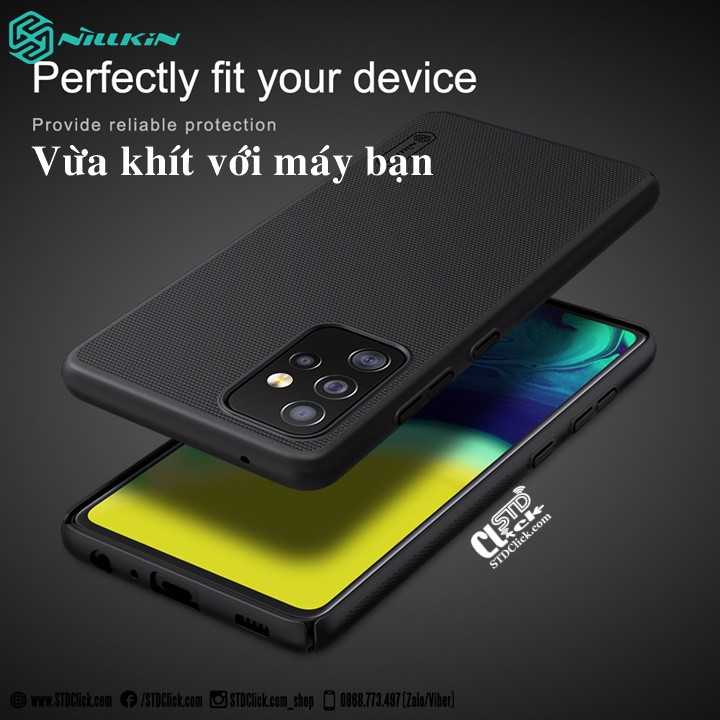 ỐP LƯNG SAMSUNG GALAXY A52 - A52 5G - A52s 5G NILLKIN NHỰA CỨNG CHÍNH HÃNG